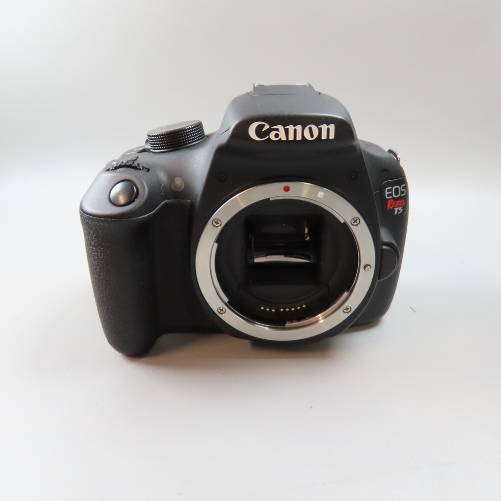 Canon EOS Rebel T5 DSLR 18 MP Camera - Body Only w/ Batterie